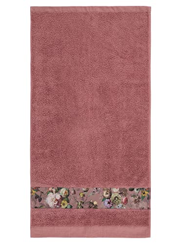 ESSENZA Handtuch Fleur Dusty Rose,70x140 cm, 97% Baumwolle, 3% Polyester, Blumen Pfingstrosen Tulpen im Sale
